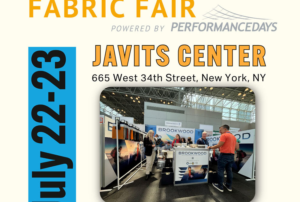 Brookwood®-Functional Fabric Fair NYC 2025